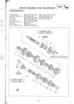 Предварительный просмотр 83 страницы Yamaha DT200L 1984-1988 Service Manual