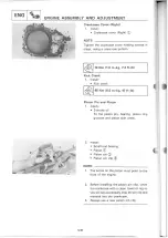 Предварительный просмотр 92 страницы Yamaha DT200L 1984-1988 Service Manual