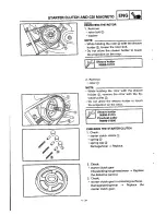 Предварительный просмотр 128 страницы Yamaha DT230 4TP3-AE1 Service Manual