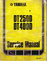 Yamaha DT250D Service Manual preview
