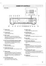 Preview for 5 page of Yamaha DTR2 Owner'S Manual