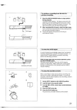 Предварительный просмотр 21 страницы Yamaha DTR2 Owner'S Manual