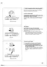 Предварительный просмотр 27 страницы Yamaha DTR2 Owner'S Manual