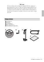 Предварительный просмотр 5 страницы Yamaha DTX Drums PCY90AT Owner'S Manual