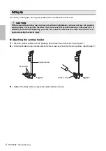 Предварительный просмотр 6 страницы Yamaha DTX Drums PCY90AT Owner'S Manual