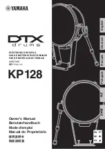 Preview for 1 page of Yamaha DTX drums RS8 Owner'S Manual