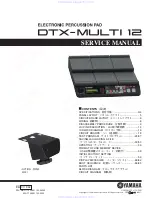 Yamaha DTX-Multi 12 Service Manual preview