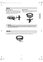 Preview for 5 page of Yamaha DTX XP100SD Owner'S Manual