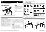 Preview for 1 page of Yamaha DTX520K Assembly Manual