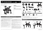 Предварительный просмотр 1 страницы Yamaha DTX522K Assembly Manual