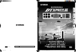 Предварительный просмотр 1 страницы Yamaha DTXPRESS II Owner'S Manual