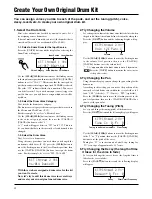 Предварительный просмотр 22 страницы Yamaha DTXPRESS Owner'S Manual