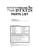 Preview for 71 page of Yamaha DTXT2S Service Manual