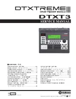 Yamaha DTXTREME III Service Manual preview