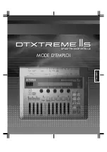 Preview for 3 page of Yamaha DTXTREME IIs (French) Mode D'Emploi