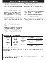 Предварительный просмотр 6 страницы Yamaha DVD-C900 Owner'S Manual