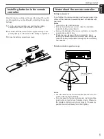 Предварительный просмотр 9 страницы Yamaha DVD-C900 Owner'S Manual