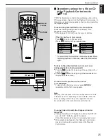 Предварительный просмотр 29 страницы Yamaha DVD-C900 Owner'S Manual