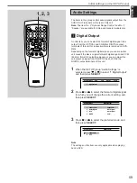 Предварительный просмотр 63 страницы Yamaha DVD-C900 Owner'S Manual