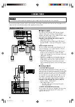 Preview for 12 page of Yamaha DVD-CX1 Owner'S Manual