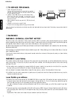 Preview for 2 page of Yamaha DVD-S1200 Service Manual