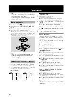 Preview for 20 page of Yamaha DVD-S1500 Owner'S Manual