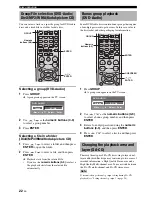 Preview for 26 page of Yamaha DVD-S1700 Owner'S Manual