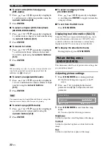 Preview for 25 page of Yamaha DVD-S1800 Owner'S Manual