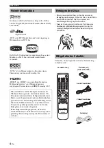 Preview for 99 page of Yamaha DVD-S1800 Owner'S Manual