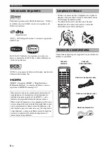 Preview for 237 page of Yamaha DVD-S1800 Owner'S Manual