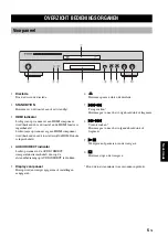 Preview for 284 page of Yamaha DVD-S1800 Owner'S Manual