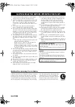 Предварительный просмотр 4 страницы Yamaha DVD-S2300 Owner'S Manual