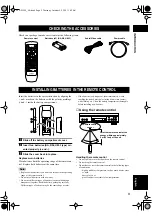 Предварительный просмотр 7 страницы Yamaha DVD-S2300 Owner'S Manual