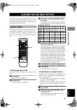 Предварительный просмотр 35 страницы Yamaha DVD-S2300 Owner'S Manual