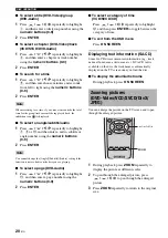 Предварительный просмотр 24 страницы Yamaha DVD-S2700 Owner'S Manual