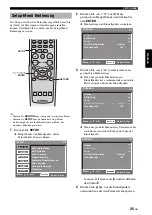 Предварительный просмотр 115 страницы Yamaha DVD-S2700 Owner'S Manual