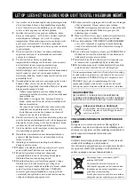 Предварительный просмотр 262 страницы Yamaha DVD-S2700 Owner'S Manual