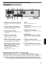 Предварительный просмотр 269 страницы Yamaha DVD-S2700 Owner'S Manual