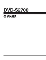 Preview for 62 page of Yamaha DVD-S2700 Service Manual