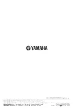 Preview for 198 page of Yamaha DVD-S550 Owner'S Manual