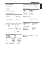 Preview for 43 page of Yamaha DVD-S559MK2 Owner'S Manual