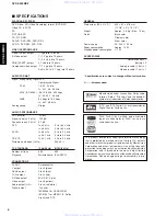 Preview for 6 page of Yamaha DVD-S559MK2 Service Manual