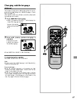 Preview for 27 page of Yamaha DVD-S700 Owner'S Manual