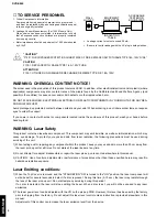 Предварительный просмотр 2 страницы Yamaha DVD-S840 Service Manual