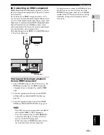 Предварительный просмотр 17 страницы Yamaha DVR-1000 Owner'S Manual