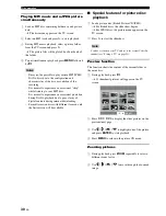 Предварительный просмотр 32 страницы Yamaha DVR-1000 Owner'S Manual