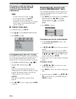 Предварительный просмотр 36 страницы Yamaha DVR-1000 Owner'S Manual