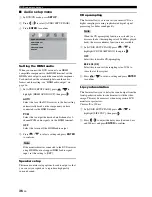 Предварительный просмотр 38 страницы Yamaha DVR-1000 Owner'S Manual