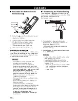 Предварительный просмотр 142 страницы Yamaha DVR-1000 Owner'S Manual