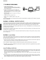 Preview for 2 page of Yamaha DVR-C310 Service Manual